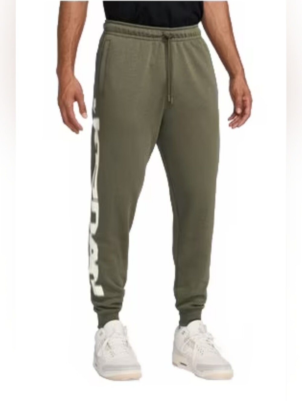 Jordan MVP Men's Fleece Pants Joggers ~ Olive Green FV7229-222 | Men's: XL *NWT